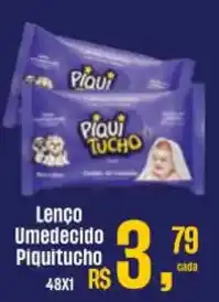 Lenço Umedecido Piquitucho 48X1