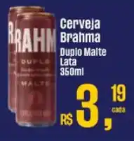 Mix Mateus Cerveja Brahma Duplo Malte Lata 350ml oferta