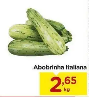 Carrefour Abobrinha Italiana Kg oferta