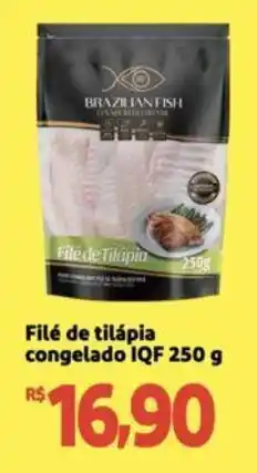 Extra Supermercado Filé de tilápia congelado IQF 250 g oferta