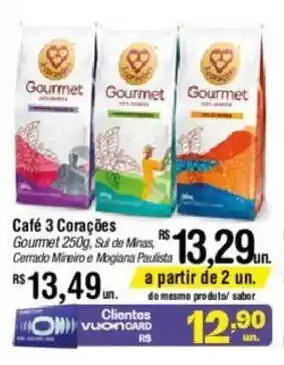 Café 3 Corações 250g