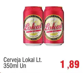 Cerveja Lokal Lt. 350ml Un