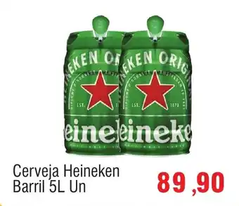 Cerveja Heineken Barril 5L Un