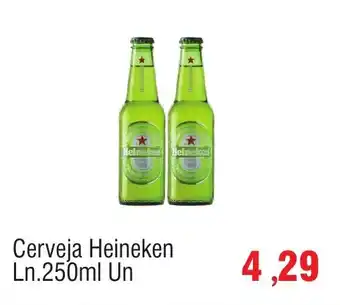 Spani Atacadista Cerveja Heineken Ln.250ml Un oferta