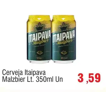 Spani Atacadista Cerveja Itaipava Malzbier Lt. 350ml Un oferta