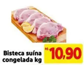 Extra Supermercado Bisteca suína congelada kg oferta
