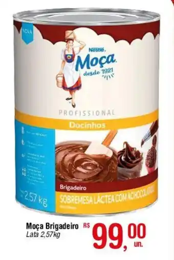 Fort Atacadista Moça Brigadeiro Lata 2,57kg oferta