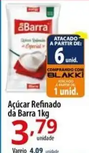 Açúcar Refinado da Barra 1kg