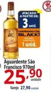 Akki Atacadista Aguardente São Francisco 970ml oferta