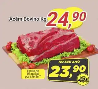 Amarelinha supermercados Acém Bovino Kg oferta