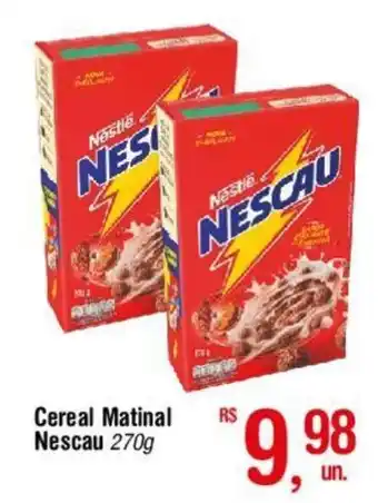 Fort Atacadista Cereal Matinal Nescau 270g oferta