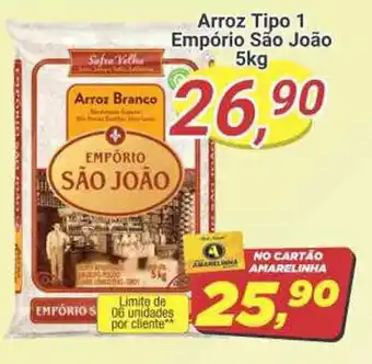Arroz Tipo 1 Empório São João 5kg