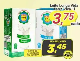 Leite Longa Vida Tierra Viva 1L