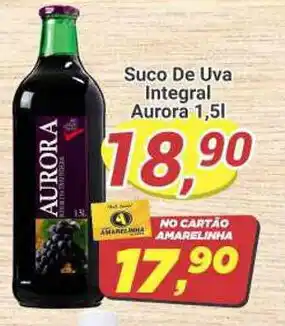 Suco De Uva Integral Aurora 1,5L