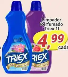 Amarelinha supermercados Limpador Perfumado Triex 1L oferta
