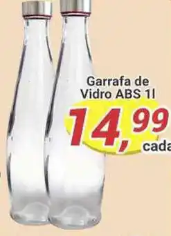Garrafa de Vidro ABS 1L