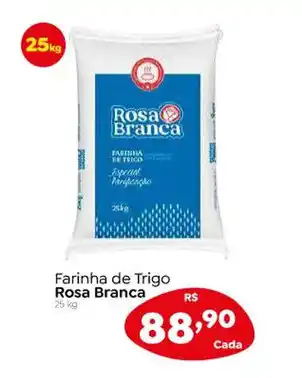 Farinha de Trigo Rosa Branca 25 kg