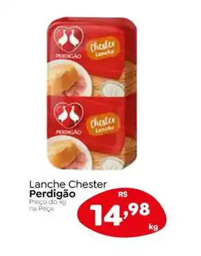 Novo Atacarejo Lanche Chester Perdigão oferta