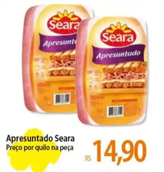 Atacadão Apresuntado Seara Preço por quilo na peça oferta