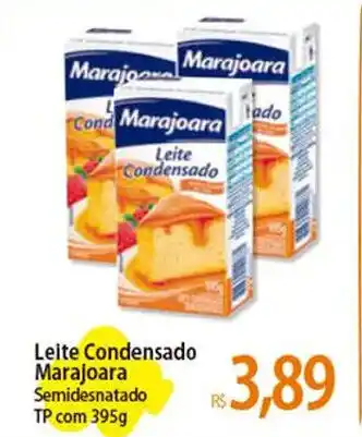 Atacadão Leite Condensado Marajoara Semidesnatado TP com 395g oferta