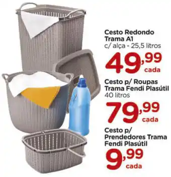 Cesto Redonado Trama A1 25.5L