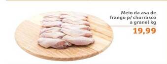 Sonda Meio Da Asa De Frango P Churrasco A Granel 1kg oferta