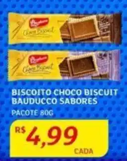 Assaí Atacadista BISCOITO CHOCO BISCUIT BAUDUCCO SABORES PACOTE 80G oferta