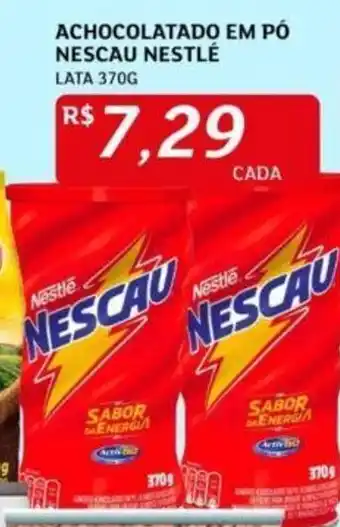 Assaí Atacadista ACHOCOLATADO EM PÓ NESCAU NESTLÉ LATA 370G oferta