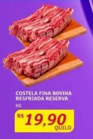 Assaí Atacadista COSTELA FINA BOVINA RESFRIADA RESERVA KG oferta