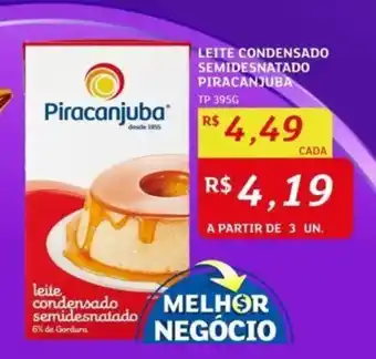 Assaí Atacadista LEITE CONDENSADO SEMIDESNATADO PIRACANJUBA TP 395G oferta