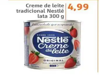 Sonda Creme De Leite Tradicional Nestlé Lata 300g oferta