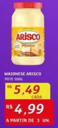Assaí Atacadista MAIONESE ARISCO POTE 500G oferta