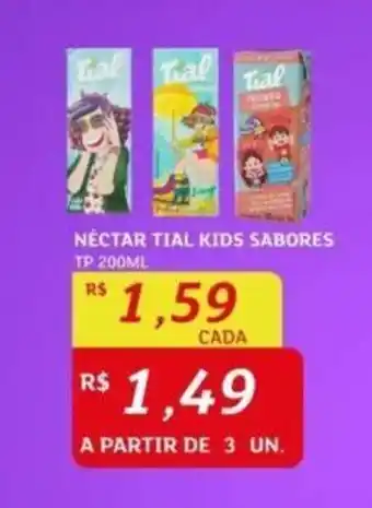 Assaí Atacadista NECTAR TIAL KIDS SABORES TP 200ML oferta