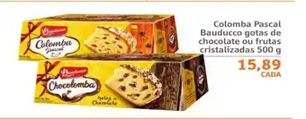 Sonda Colomba Pascal Bauducco Gotas De Chocolate Ou Frutas Cristalizadas 500g oferta
