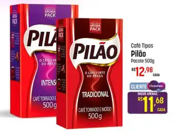 Muffato Café Tipos Pilão Pacote 500g oferta