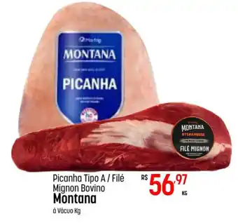 Muffato Picanha Tipo A/Filé Mignon Bovino Montana á Vácuo Kg oferta