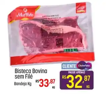 Muffato Bisteca Bovina sem Filé Bandeja Kg oferta