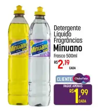Muffato Detergente Líquido Fragrâncias Minuano Frasco 500ml oferta