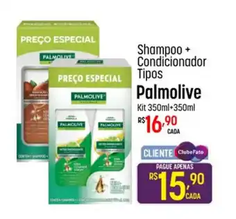 Muffato Shampoo+ Condicionador tipos Palmolive Kit 350ml+350ml oferta