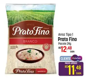 Arroz Tipo 1 Prato Fino Pacote 2Kg