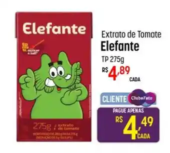 Muffato Extrato de Tomate Elefante TP 275g oferta