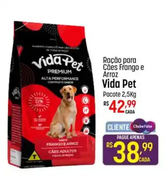 Muffato Ração para Cães Frango e Arroz Vida Pet Pacote 2,5Kg oferta