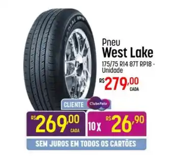 Pneu West Lake 175/75 R14 87T RP18-Unidade