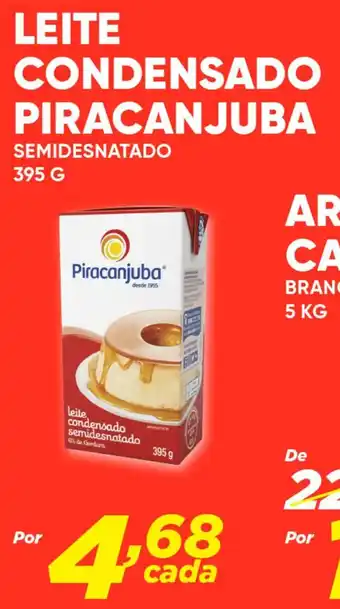 Dia LEITE CONDENSADO PIRACANJUBA SEMIDESNATADO 395G oferta