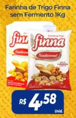 Atakarejo Farinha de Trigo Finna sem Fermento 1Kg oferta