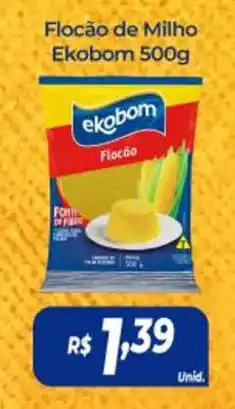 Atakarejo Flocão de Milho Ekobom 500g oferta