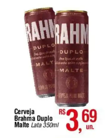 Fort Atacadista Cerveja Brahma Duplo Malte Lata 350ml oferta