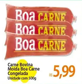 Atacadão Carne Bovina Moída Boa Carne Congelada Unidade com 500g oferta