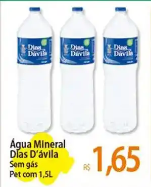 Atacadão Água Mineral Días D'ávila Sem gás Pet com 1,5L oferta