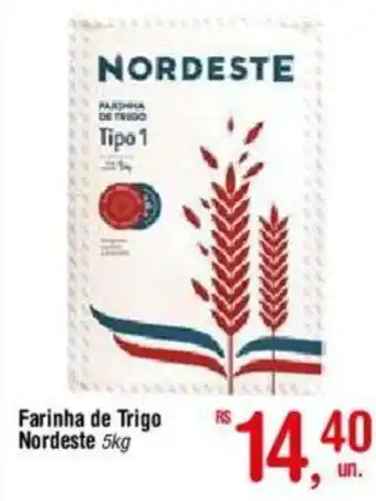 Fort Atacadista Farinha de Trigo Nordeste 5kg oferta